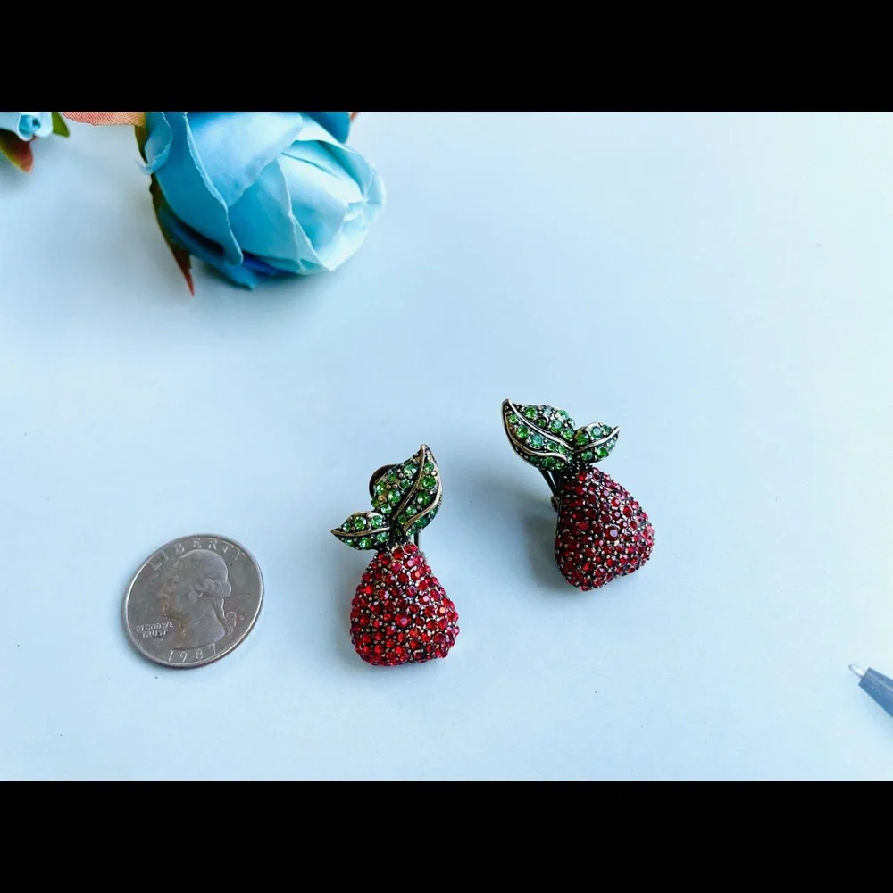 Heidi Daus Crystal Earrings - Picture 2 of 4